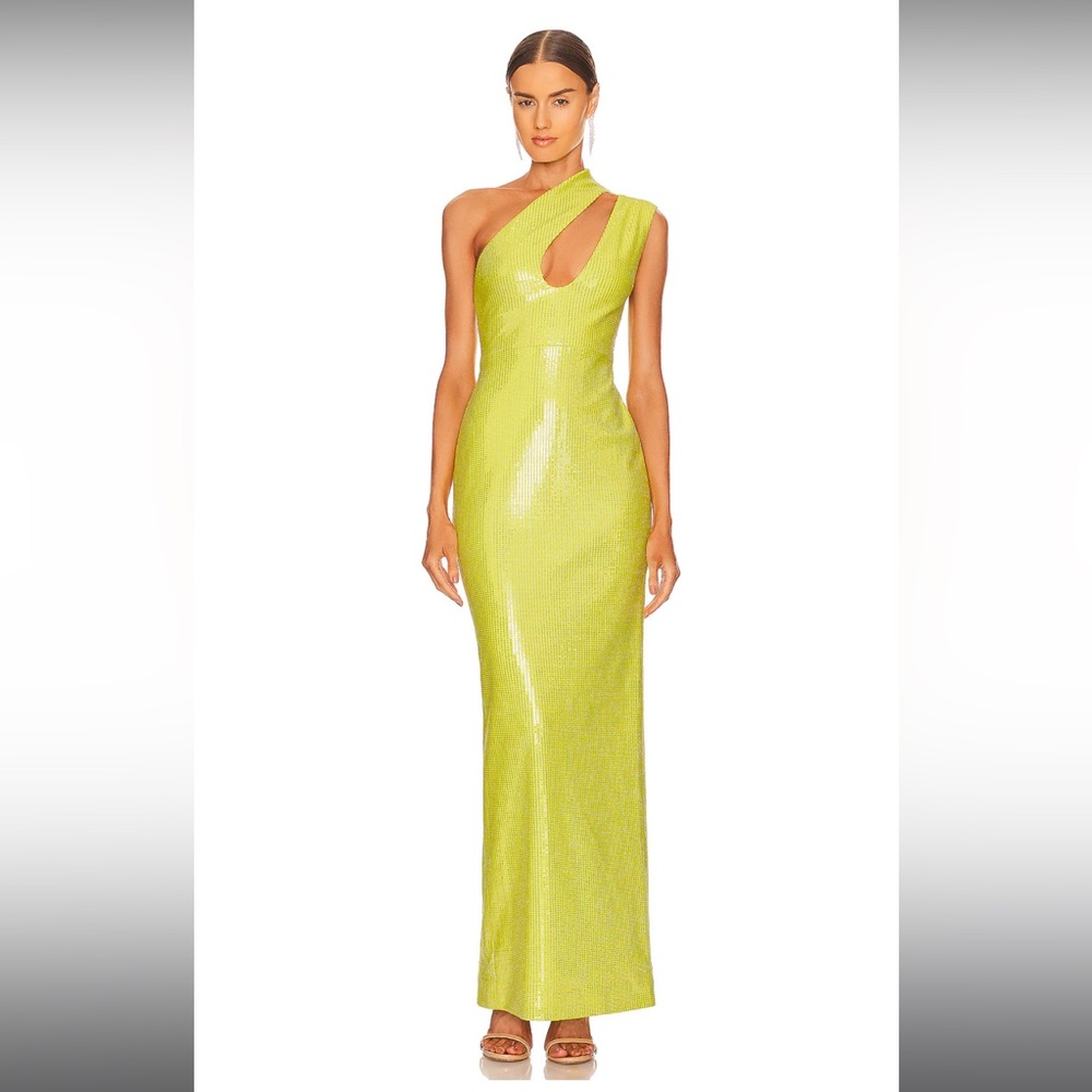 Solace London Yellow Gown
